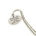 Thank You For Loving Us As Your Own Charm Bookmark, Teacher Gift, Stepmom Gift, Stepdad Gift, Coach Gift, Bonus Mom, Bonus Dad