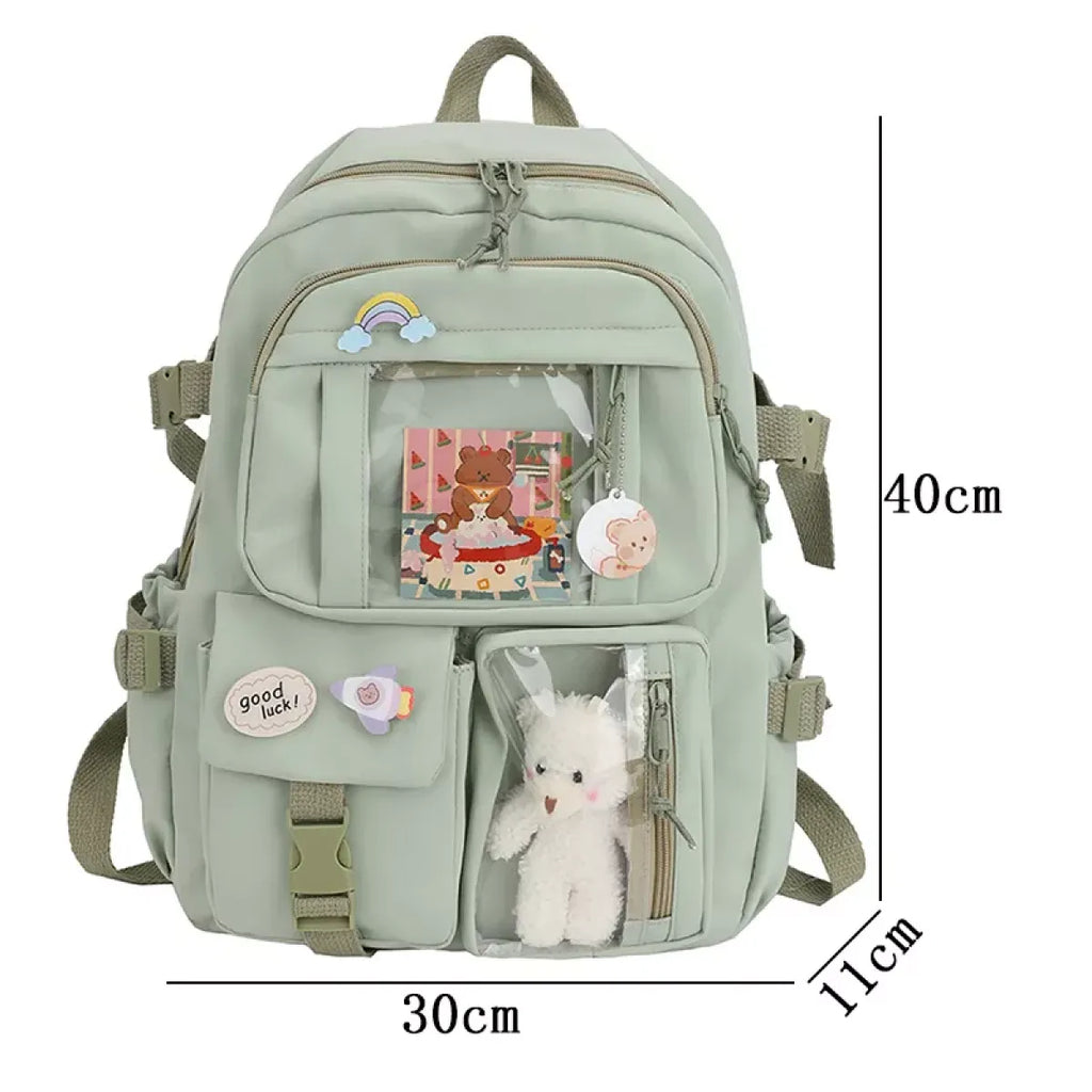 Kawaii Kids School Backpack