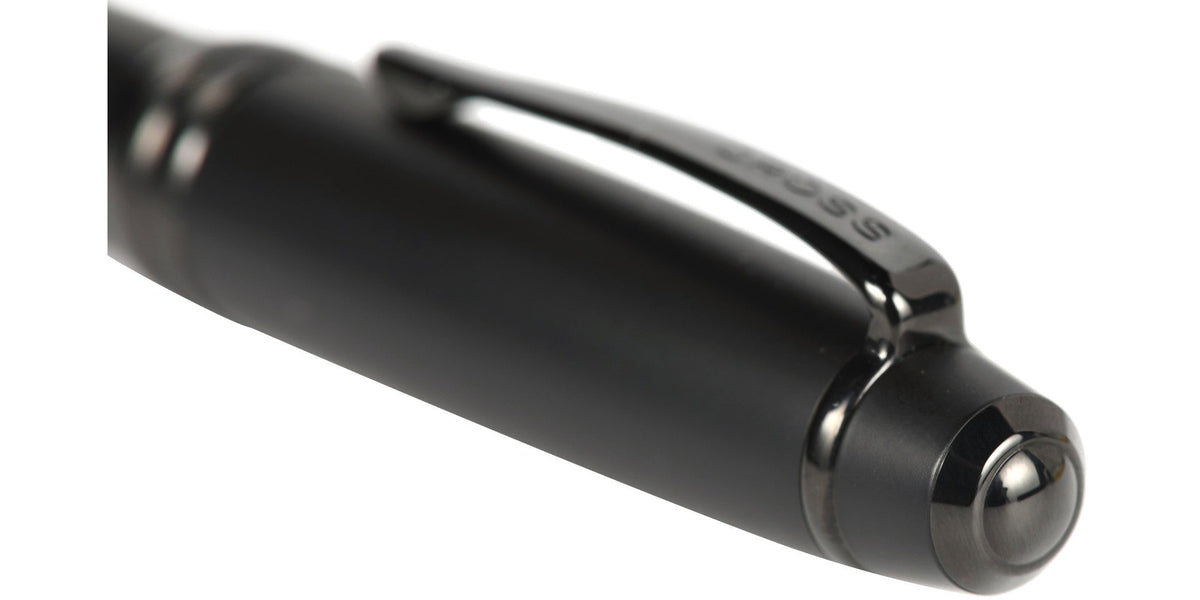 Bailey™ Matte Black Lacquer Rollerball Pen