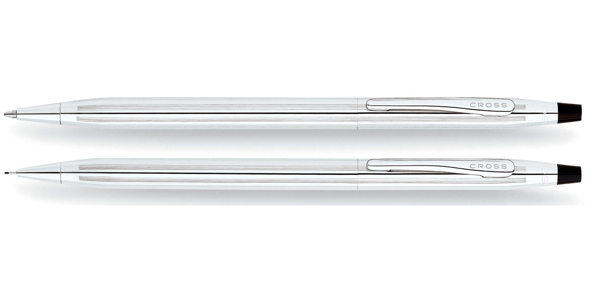 Classic Century® Lustrous Chrome Pen and Pencil Set