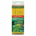 Dixon Ticonderoga No 2 Pencils Latex Free Eraser Presharpened 30 Yellow