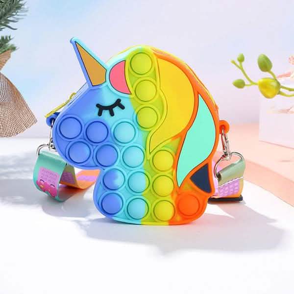 Pop Fidget Toys Shoulder Bag