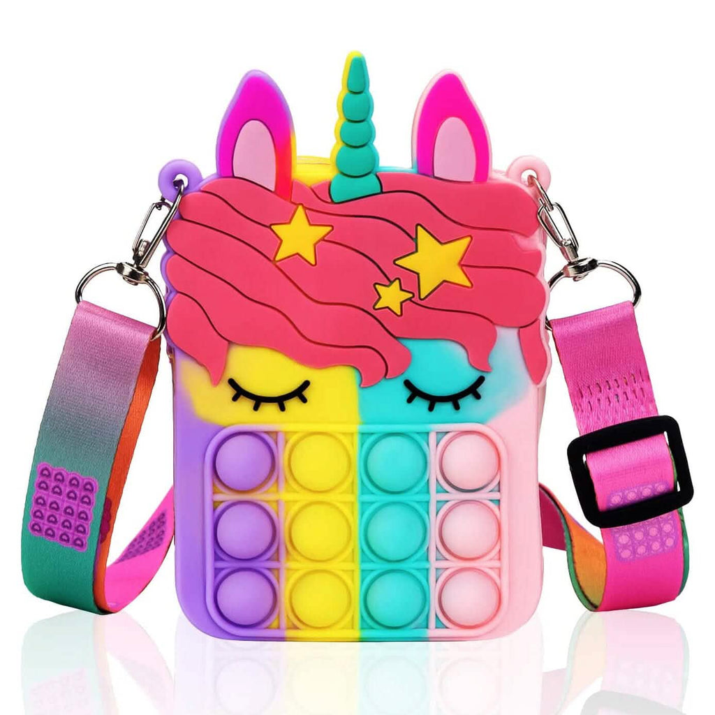 Shoulder Bag Fidget Toys Pop Fidget Backpack Toy